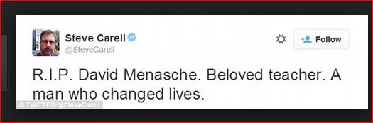 SteveCarellTweetsReDavidMenaschePassing11-20-14