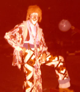 MichealZiantsAsRinglingBrosClownHersheyPa1978