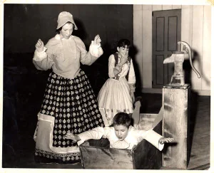 VoiceOverTalentMichealZiantsOnStageEarlyDaysYoungstownOhio1962