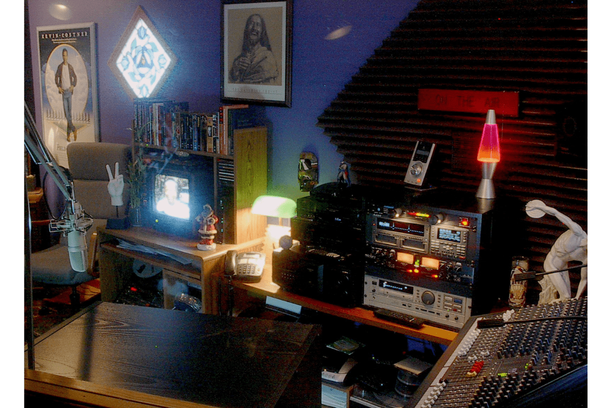 Recording studio interior for Airlift Productions
